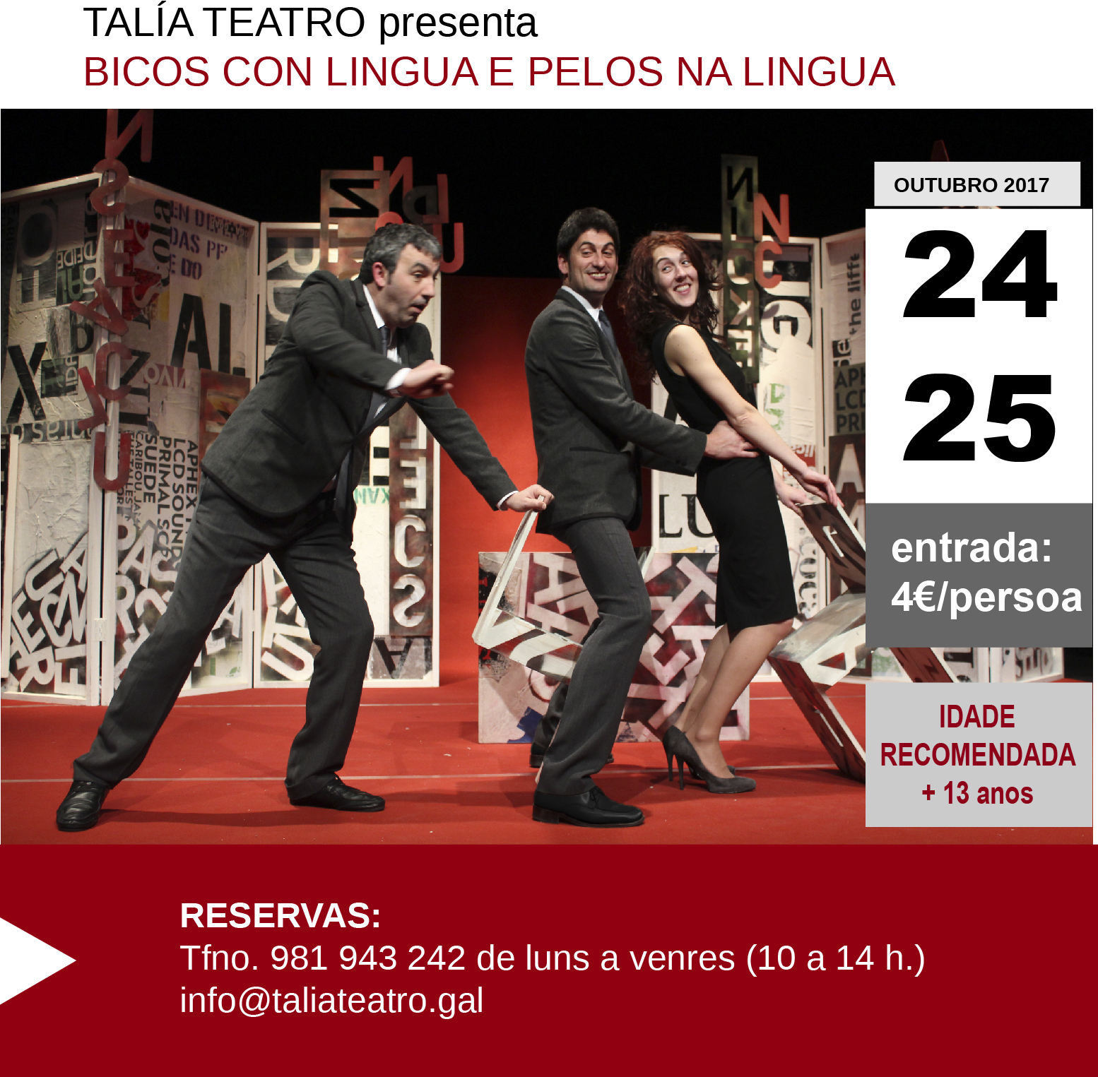 'Bicos con lingua' e 'Pelos na lingua' para escolares - Talia teatro - 521